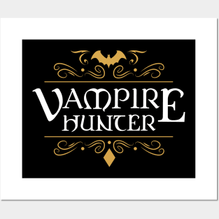 Vampire Hunter Character Class Tabletop RPG Gaming Posters and Art